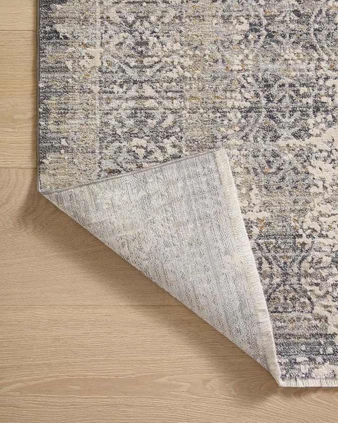 Loloi Amber Lewis Alie Collection ALE-04 Sky/Stone 2'-3'' x 3'-10'', .13'' Pile - Image 12