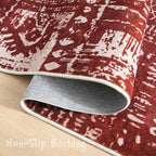 Rugcomf Living Room Rug 5x7 Rug Machine Washable Boho Area Rug Non Slip - Image 3