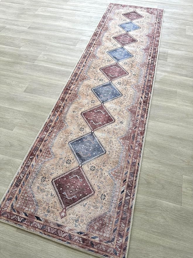 Fame Living Washable Area Rug. Modern Farmhouse. Vintage. Turkish. Bohemian. - Image 8