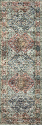 Loloi II Skye Collection SKY-06 Apricot/Mist 5'-0" x 7'-6" Area Rug - Image 6