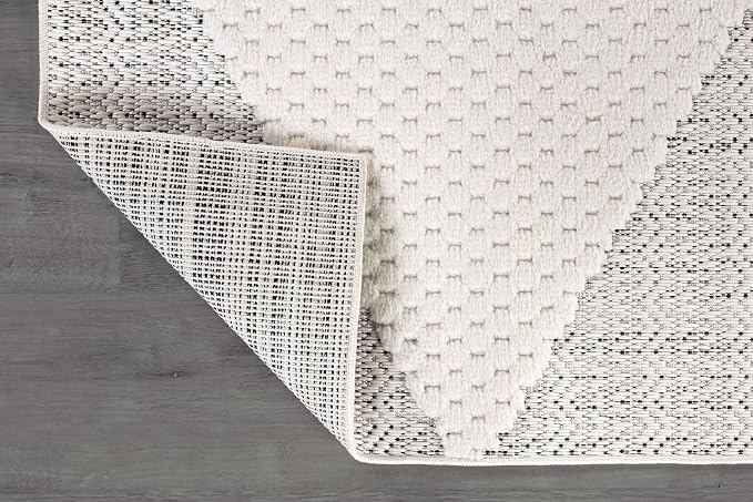 Modern Micro Loop Indoor Area Rugs - Image 8