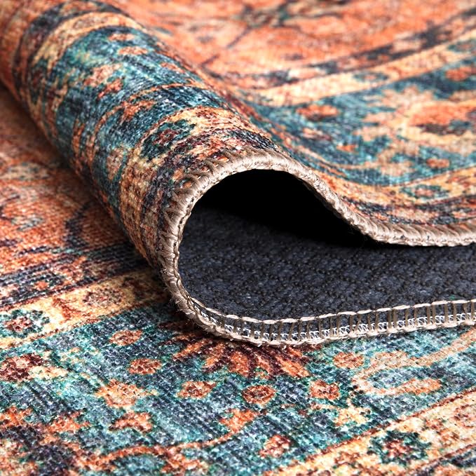 Bloom Rugs Washable Non-Slip 7 ft Runner - Image 4