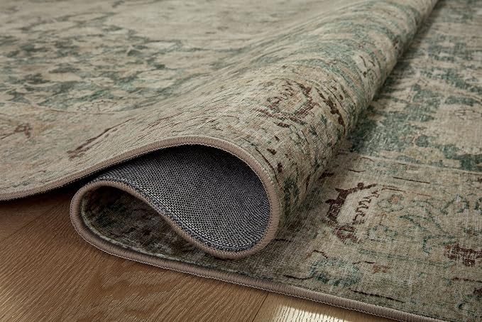 Loloi Magnolia Home by Joanna Gaines Sinclair Collection SIN-05 Jade/Sand 7'-6" - Image 12