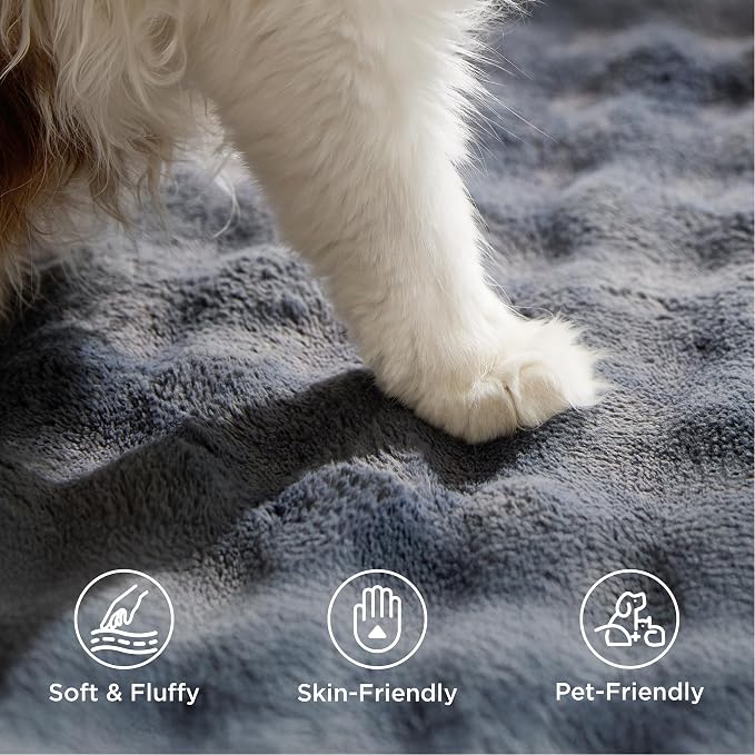 Bedsure 3x5 Fluffy Area Rugs for Living Room, Machine Washable Rugs, Non-Slip - Image 5