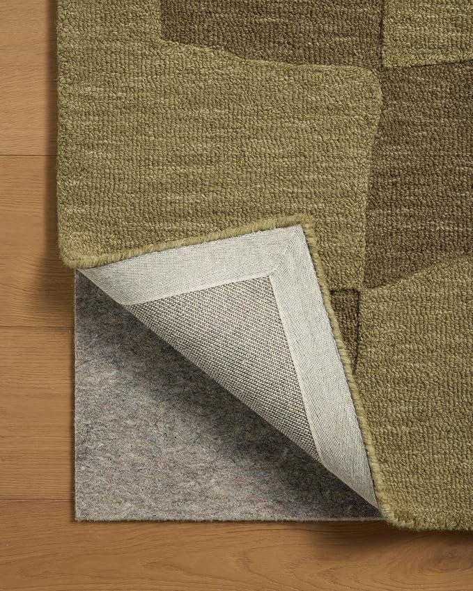 Loloi Leanne Ford Craven Collection CVN-03 Green/Olive 2'-6" x 7'-6" Runner Rug - Image 6