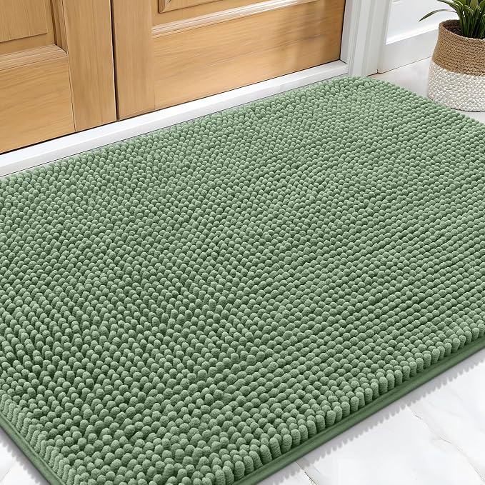 OLANLY Dog Door Mat for Muddy Paws 30x20, Absorbs Moisture and Dirt, Absorbent by OLANLY