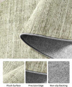 Art&Tuft Washable Rugs 9x12, Low Pile Area Rugs 9x12 Living Room - Image 6