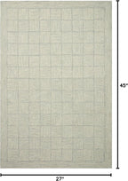 Loloi Chris Loves Julia Francis Collection FRA-03 Silver/Sky 2'-3" x 3'-9" - Image 2