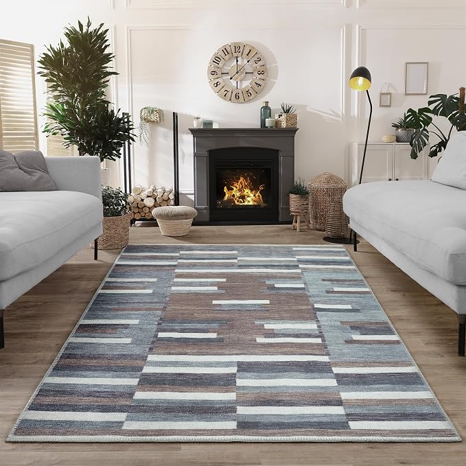 Bloom Rugs Washable Non-Slip 8' x 10' Rug - Image 5
