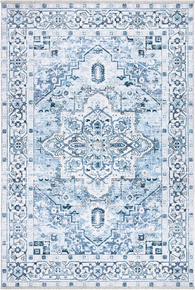 Bloom Rugs Caria Washable Non-Slip 3x5 Rug - Image 3