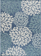 Beverly Rug Outdoor Rug 6x9 Modern Exotic Tropical Leaf Area Rugs - Image 2