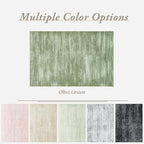 Olive Green 9x12 Area Rug Living Room Minimalist Modern Abstract Style Extra - Image 6