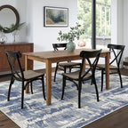 Washable Rug 8x10 Area Rug for Living Room Bedroom, Large Modern Abstract Rug - Image 5