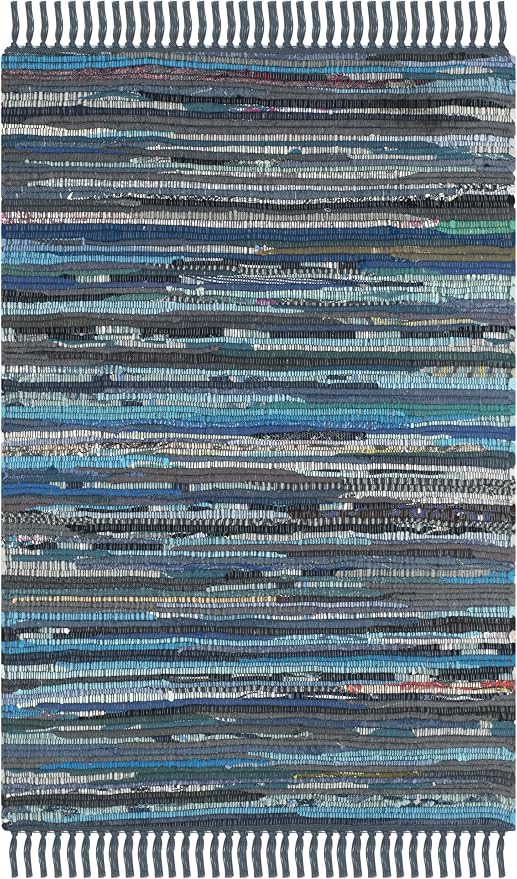 SAFAVIEH Rag Rug Collection Accent Rug - Image 4
