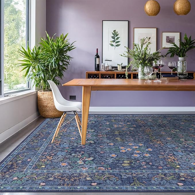 Dining Room Rugs for Under Table by HazoHaus