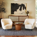 Rugs USA 5x8 Melrose Checked Wool Indoor Area Rug, Contemporary Farmhouse by RugsUSA