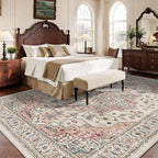 8x10 Area Rugs for Living Room Ultra-Soft Washable Rug Vintage Distressed Boho - Image 3
