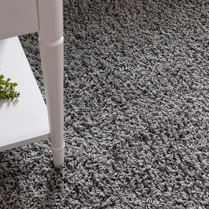 Unique Loom Solid Shag Collection Area Rug - Image 6