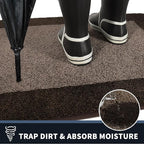 PURRUGS Dirt Trapping Door Mat 32" x 84", Non-Slip/Skid Machine Washable - Image 3