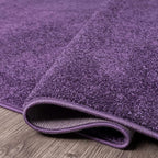 JONATHAN Y Haze Solid Low-Pile Purple Indoor Area Rug 3x5, Minimalist, - Image 4