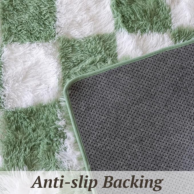 8x10 Area Rugs for Living Room Bedroom, Soft Fluffy Shaggy Bedside Rug - Image 9