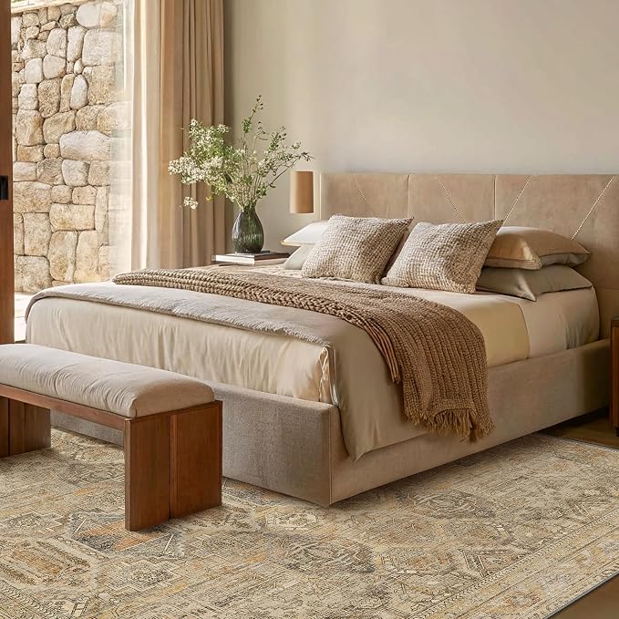 Bavni Washable Rug 6x9 Area Rug - Image 4