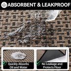Door Mat Entrance 24x35, Dirt Resistant and Absorbent, Non-Slip Rubber Backing - Image 6