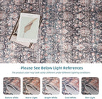 Dripex Vintage Washable Rug 2x3 Indoor Door Mat Non-Slip Bathroom Mat - Image 6