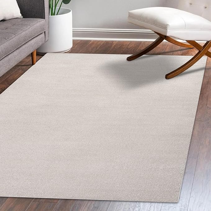Eyely UES100D-9 Supersoft Haze Solid Low-Pile Indoor Area Rug - Image 7