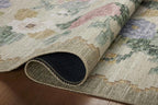 Loloi Rifle Paper Co. Rosa Collection RSA-02 Cream/Multi 7'-6" x 9'-6" Area Rug - Image 6