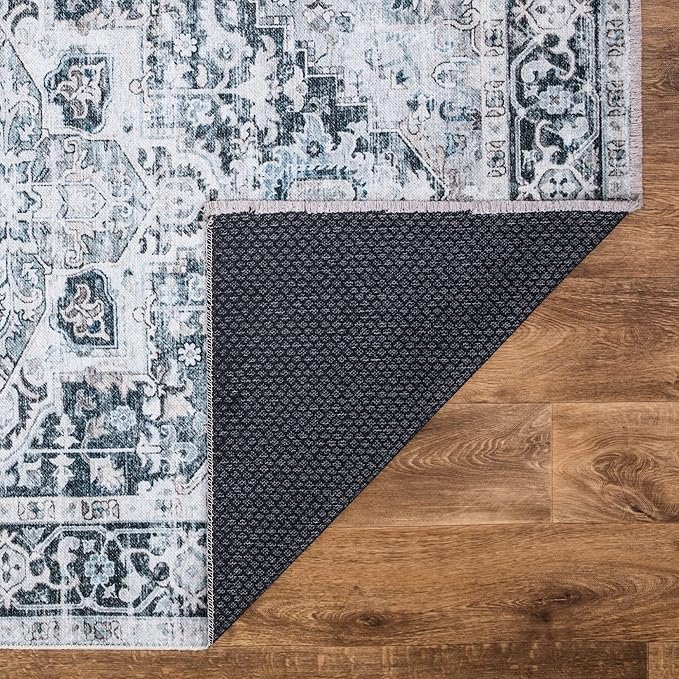 Bloom Rugs Caria Washable Non-Slip 12 ft Runner - Image 7