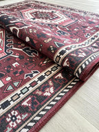 Fame Living Washable Area Rug, Modern Farmhouse, Distressed, Traditional - Image 2
