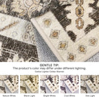 8x10 Area Rug Machine Washable Boho Rug - Image 2