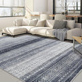 Nakagishi 10x14 Area Rugs Living Room: Washable Boho Large Neutral Modern Soft by NakagishiAreaRug