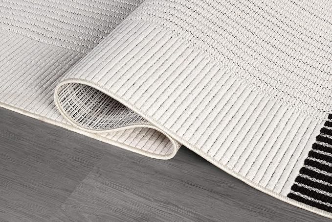 Modern Micro Loop Indoor Area Rugs - Image 4