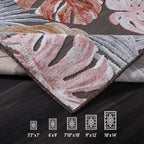 CAMILSON Indoor Outdoor Rug, Easy-Cleaning Non-Shedding Living Room, Garden and - Image 6