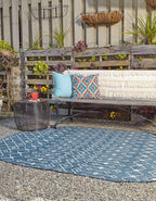 Unique Loom Outdoor Trellis Collection Area Rug - Image 4