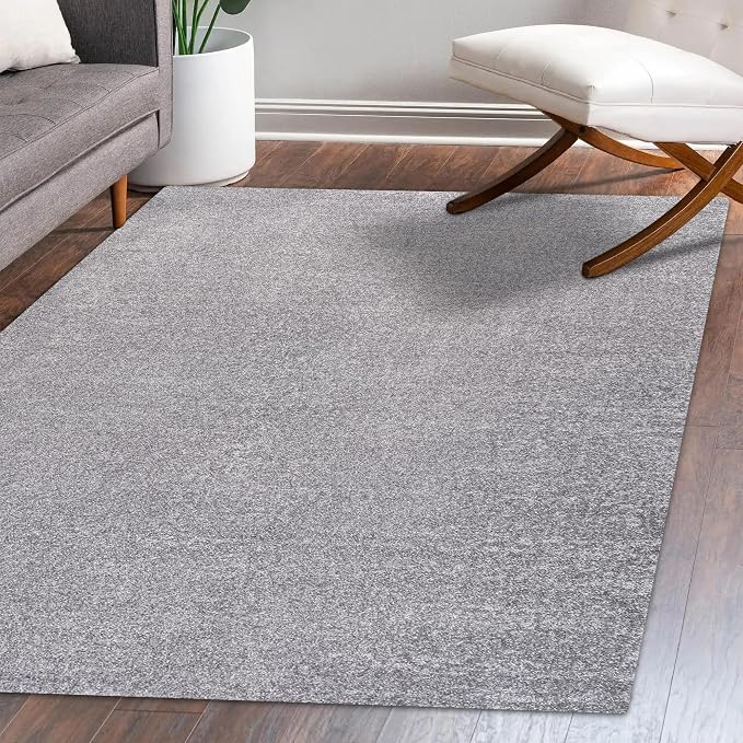 Eyely UES100A-3 Supersoft Haze Solid Low-Pile Indoor Area Rug - Image 7