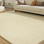 Solid Washable Area Rug by CASTLYE