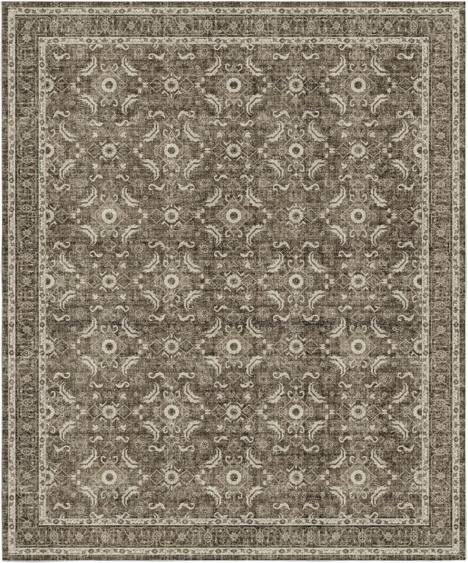 WITSHOCK Living Room Area Rugs 8x10: Soft Non-Slip Backing Washable Rugs - Image 8