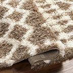 Livabliss Hapsburg Moroccan Shag Area Rug, Medium Brown - Image 5