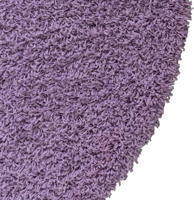 Unique Loom Solid Shag Collection Area Rug - Image 7