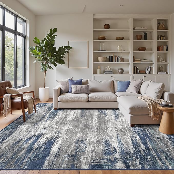 GENIMO Rugs for Bedroom-Washable 6x9 Area Rugs Lightweight Low Pile, Modern - Image 3