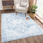 Bloom Rugs Washable Non-Slip 4' x 6' Rug by BloomRugs