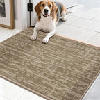 COSY HOMEER-Door-Mat Dirt Trapper Entryway Rugs 20"x32" Non Slip Washable by COSYHOMEER