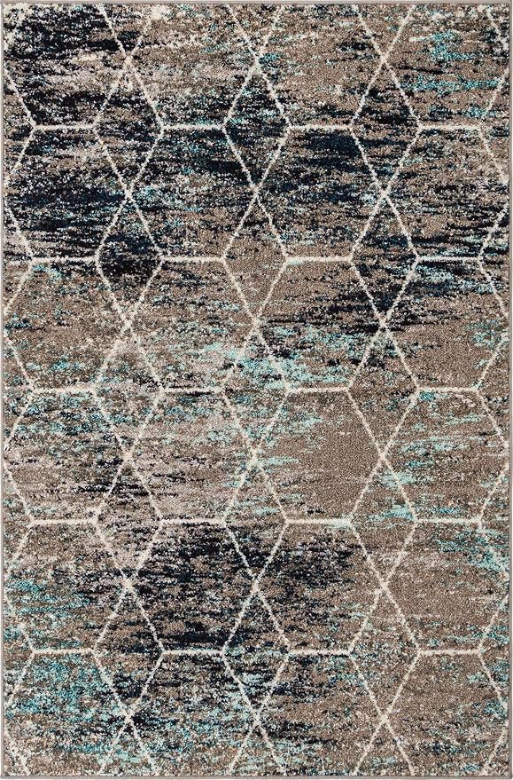 Unique Loom Trellis Frieze Collection Area Rug - Image 10