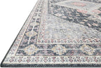 Loloi II Skye Collection SKY-02 Charcoal/Multi 5'-0" x 7'-6" Area Rug - Image 4