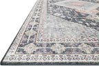Loloi Skye Collection SKY-02 Charcoal/Multi 2'-6" x 12'-0" Runner Rug - Image 4