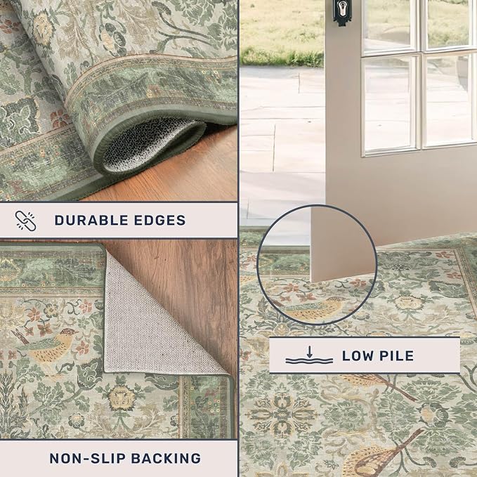 2'6"x8' Long Hallway Runner Rug - Image 4