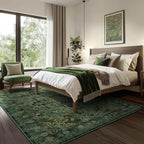 Green Large Area Rugs 10x12, Living Room Bedroom Carpet Extra Large Size - Image 4